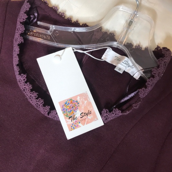 Little wine dress - Picture 7 of 8